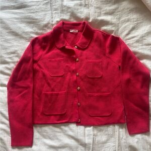 Crewcuts Vibrant Red Kids Cardigan